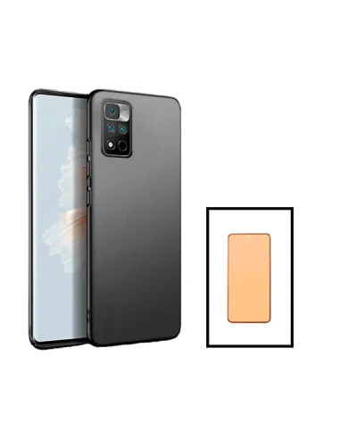 Kit Película CeramicGlass + Capa SlimShield para Xiaomi Poco X4 NFC - Preto