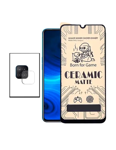 Kit Película CeramicGlass + Película de Camara para Samsung Galaxy F12