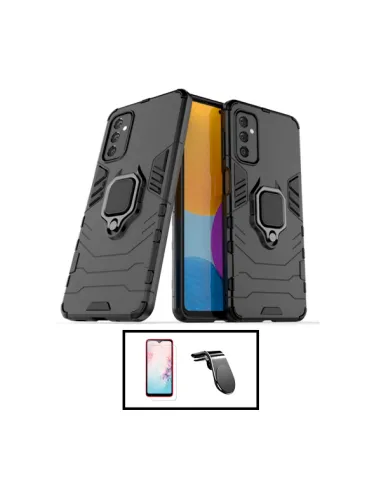 Kit Vidro Temperado ClearGlass + Capa Military + Suporte Magnético L para Samsung Galaxy A13 5G