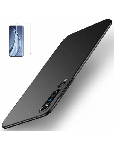 Kit Vidro Temperado Curved + Capa SlimShield para Xiaomi Mi 10 Pro 5G - Preto