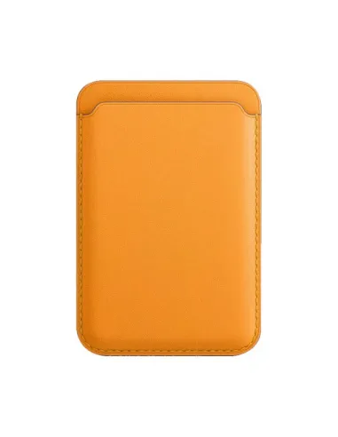 Magnetic Wallet para iPhone 12 - Laranja