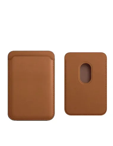 Magnetic Wallet para iPhone 12 Mini - Castanho