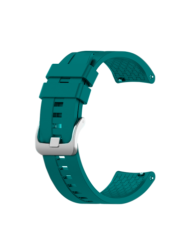 Bracelete SmoothSilicone Com Fivela para AmazFit GTR 3 - 47mm - Verde