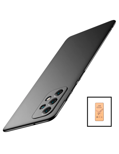 Kit Vidro Temperado CeramicGlass Full Cover + Capa SlimShield para Samsung Galaxy A52s 5G Preto