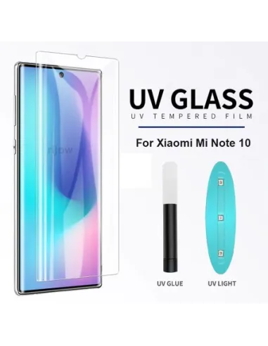 Película Curved UV para Xiaomi Mi Note 10 Lite