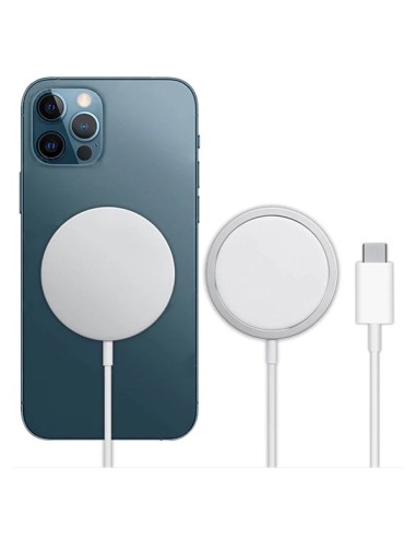 Magnetic Wireless Fast Charger para Apple iPhone 14 Plus Branco