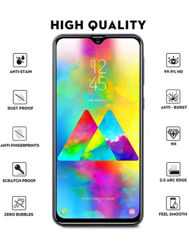 Vidro Premium Full Cover para Samsung Galaxy A10s