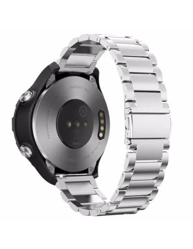 Bracelete Aço Stainless Lux para Huawei Watch GT 3 46mm - Cinza