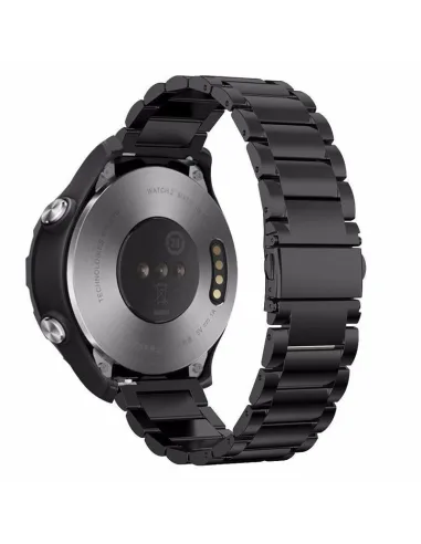 Bracelete Aço Stainless Lux para Huawei Watch GT 3 46mm - Preto