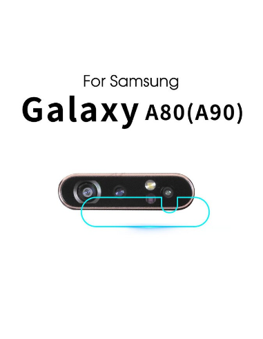 Película de Vidro para Câmara Traseira para Samsung Galaxy A80