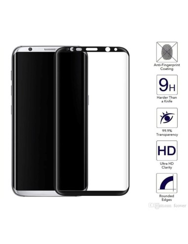 Película de Vidro Temperado 5D Full Cover Curved para Samsung Galaxy S8