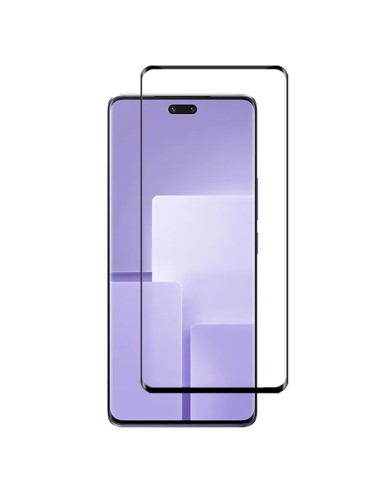 Película de Vidro Temperado 5D Full Cover Curved para Xiaomi Civi 3 - Transparente/Preto