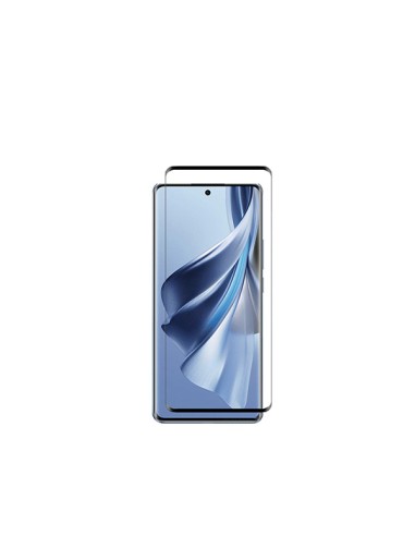 Película de Vidro Temperado 5D Full Cover Curved Phonecare para Oppo Reno10 Pro - Transparente/Preto