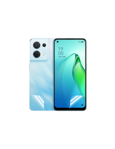 Película Hydrogel Full Cover Frente e Verso para Oppo Reno8 5G - Transparente