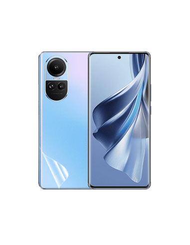 Película Hydrogel Full Cover Frente e Verso para Oppo Reno10 Pro - Transparente