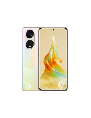 Película Hydrogel Full Cover Frente e Verso para Oppo Reno8 T 5G - Transparente