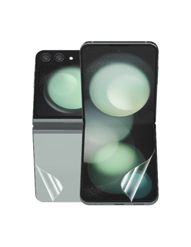 Película Hydrogel Full Cover Frente e Verso para Samsung Galaxy Z Flip5 - Transparente