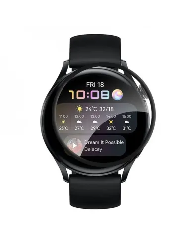 Película Protectora de Ecrã Gel Full Cover Com bordas para Huawei Watch 3 Active