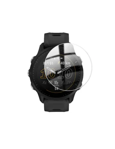 Película Protectora de Ecrã Vidro Temperado SmartWatch para Garmin Forerunner 255 Music - Transparente