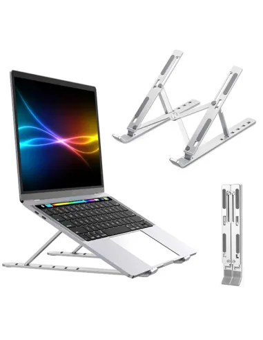 Suporte Ajustable Strong Holder para Tablet e Laptop de 11" a 17" - Prateado