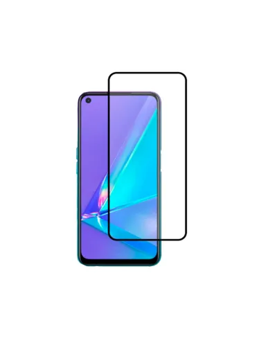 Vidro Temperado Vidro Full Cover para Realme 9 Pro - Transparente/Preto