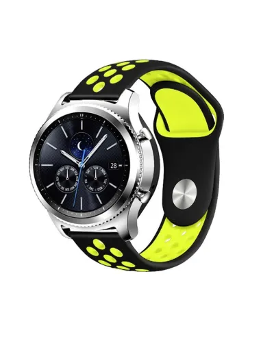 Bracelete SpOrtyStyle  para Honor Watch GS 4 - Preto / Verde