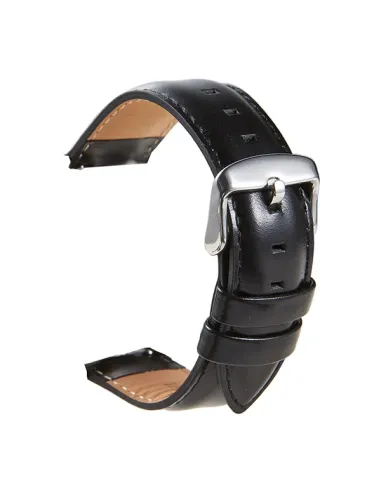 Bracelete PremiumLeather  para Honor Watch GS 4 - Preto