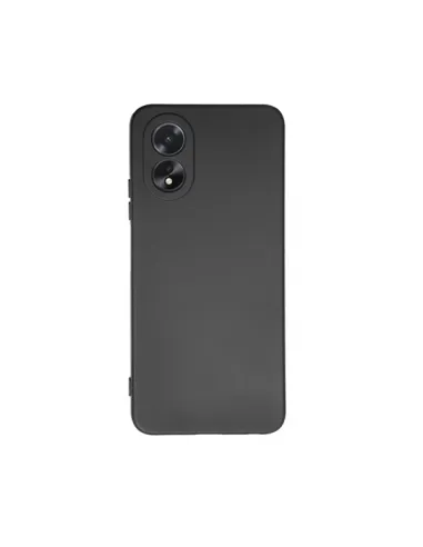 Capa Silicone Líquido  para Oppo A18 - Preto