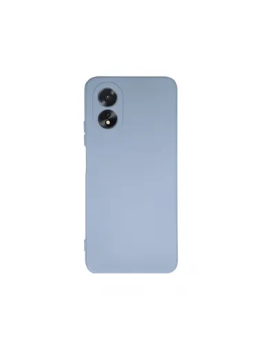 Capa Silicone Líquido  para Oppo A18 - Azul Claro