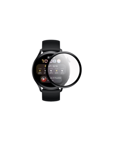 Película Protectora de Ecrã Gel Full Cover Com Bordas para Huawei Watch 3 Pro
