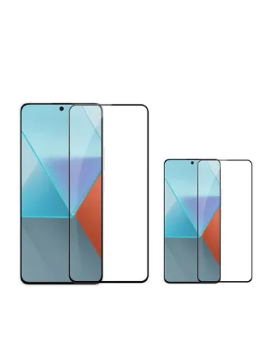 Kit 2 Vidro Premium Full Cover para Oppo Reno11 F - Transparente/Preto