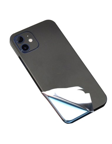 Película Traseira Full-Edged SurfaceStickers para iPhone 12 - Preto
