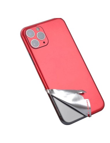 Película Traseira Full-Edged SurfaceStickers para iPhone Xs - Vermelho