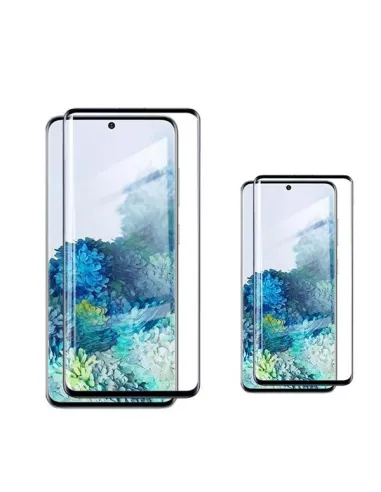 Kit 2Vidro Temperado Curved  para Oppo Reno11 - Transparente/Preto