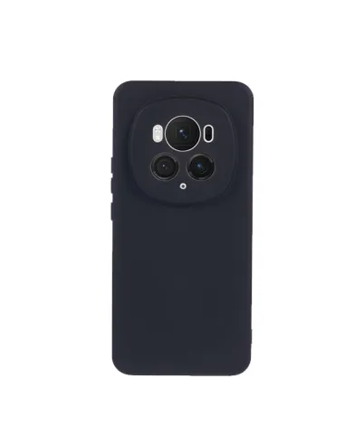 Capa Silicone Líquido  para Honor Magic6 Pro - Preto