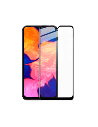 Vidro Temperado 5D Full Cover para Realme Narzo 50i - Transparente/Preto