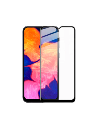 Vidro Temperado 5D Full Cover para Samsung Galaxy M04 - Transparente/Preto