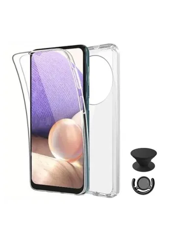 Kit Capa 360° Impact Protection + 1 GripHolder + 1 Suporte  para Xiaomi 14 Ultra - Transparente/Preto