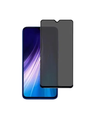 Película de Vidro Anti-Spy  Para Xiaomi Poco C55 - Transparente/Preto