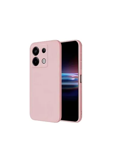 Capa Silicone Líquido  Para Xiaomi Redmi Note 13 Pro 4G - Rosa