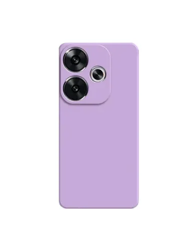 Capa Silicone Líquido  Para Xiaomi Poco F6 - Roxo