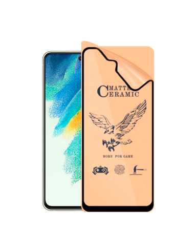 Vidro Temperado CeramicGlass Full Cover para Samsung Galaxy S22 5G - Transparente/Preto