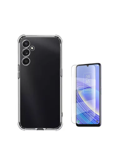 Kit Capa SuperProtect + Pelicula Hydrogel Frente  Para Samsung Galaxy M15 - Transparente