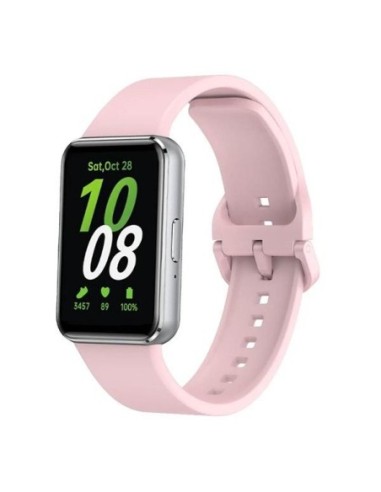 Bracelete SmoothSilicone Com Fivela Phonecare para Samsung Galaxy Fit3 - Rosa