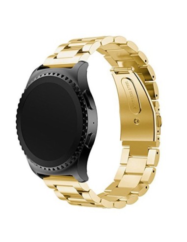 Bracelete Aço Stainless Lux + Ferramenta Phonecare para Honor Watch GS 4 - Ouro