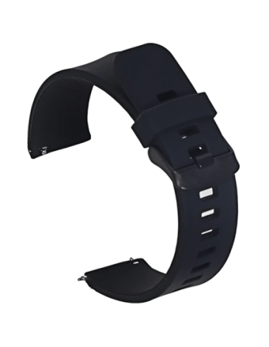 Bracelete SmoothSilicone Com Fivela Phonecare para Honor Watch GS 4 - Preto