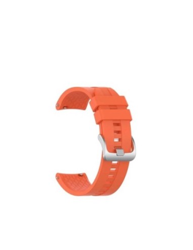 Bracelete SmoothSilicone Com Fivela Phonecare para Honor Watch GS 4 - Laranja