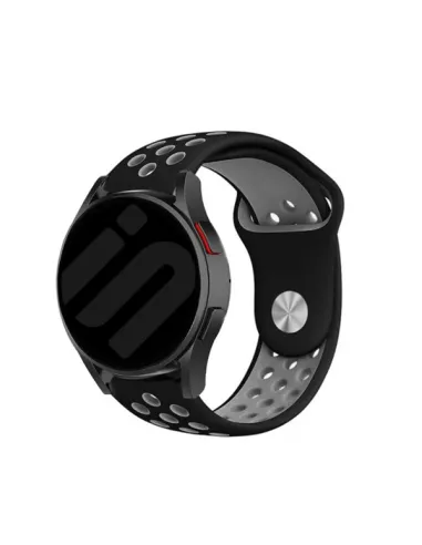 Bracelete Sportystyle  Para Samsung Galaxy Watch FE - Preto / Cinza