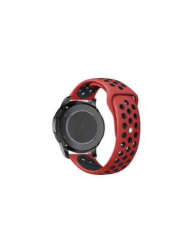 Bracelete Sportystyle  Para Samsung Galaxy Watch FE - Vermelho / Preto