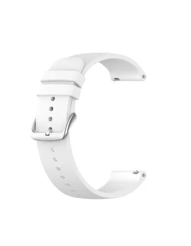 Bracelete Smoothsilicone Com Fivela  Para OnePlus Watch 2 (eSIM) - Branco